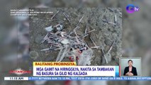 Mga gamit na hiringgilya, nakita sa tambakan ng basura sa Naga, Camarines Sur | BT