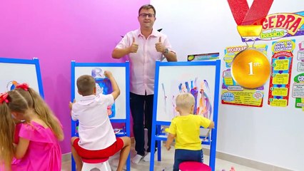Diana Roma and Oliver in Funny School Stories _ Video Compilation