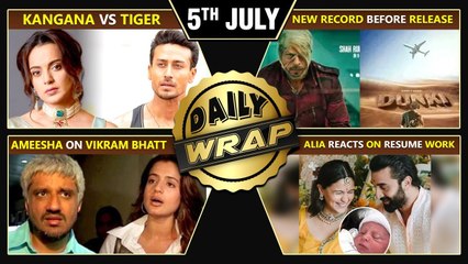 Kangana VS Tiger, Jawan & Dunki's New Record Before Release, Ameesha On Vikram Bhatt | Top 10 News