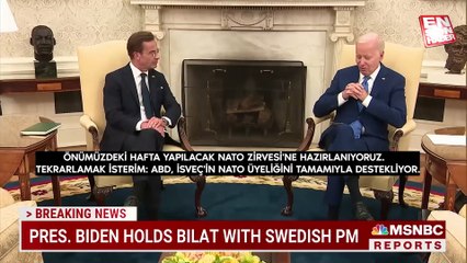 Joe Biden'dan İsveç'e NATO desteği