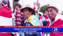 Congreso: hay preocupación por anunciada tercera toma de Lima