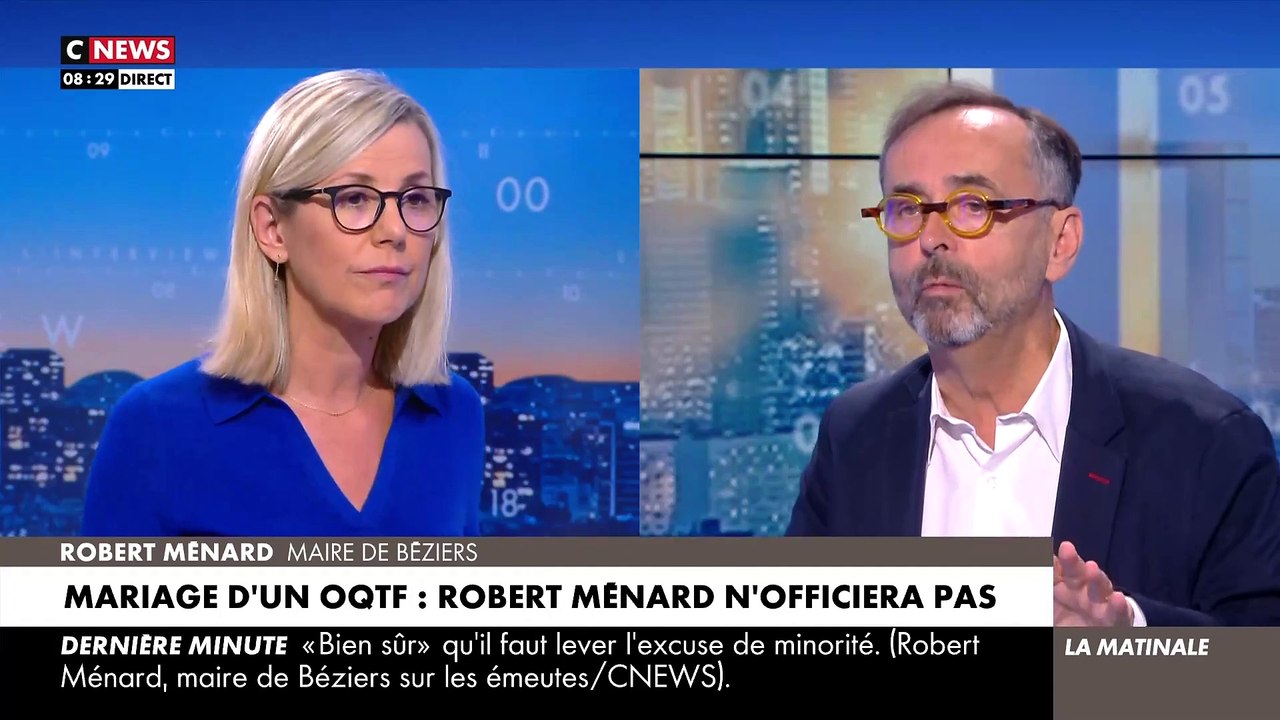 Robert Ménard va se mettre hors la loi demain en refusant de marier un algérien de 24 ans sous OQTF dans sa ville