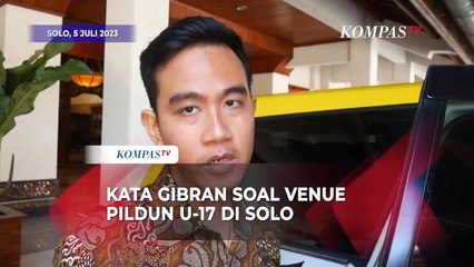 Jawaban Gibran Rakabuming soal Persiapan Venue Piala Dunia U-17 di Solo