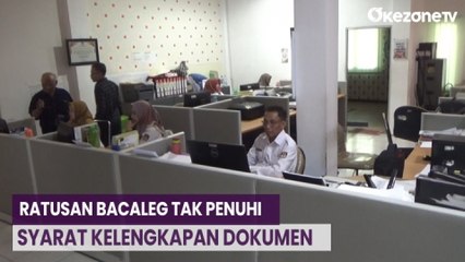 Télécharger la video: Mengejutkan! dari 695 Bacaleg di Jombang, hanya 63 Orang yang Memenuhi Syarat KPU