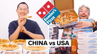 All the differences between Domino's Pizza in the US and China