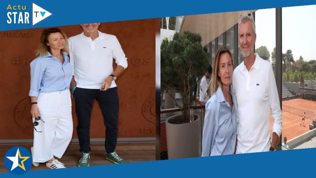 ILS ONT TROUVÉ L'AMOUR EN TOURNAGE. Denis Brogniart et Hortense, le couple solide