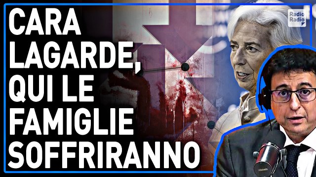 Nuovo rialzo dei tassi, le verità che Lagarde non vuole far sapere: c'entrano anche le sanzioni alla Russia