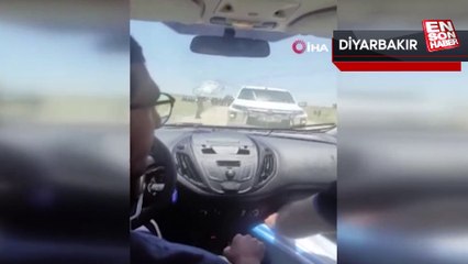 Diyarbakır’da elektrik saha ekipleri taşlı saldırıya uğradı