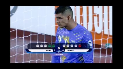 Penalty shootout India vs Kuwait 2023, India champions of SAFF