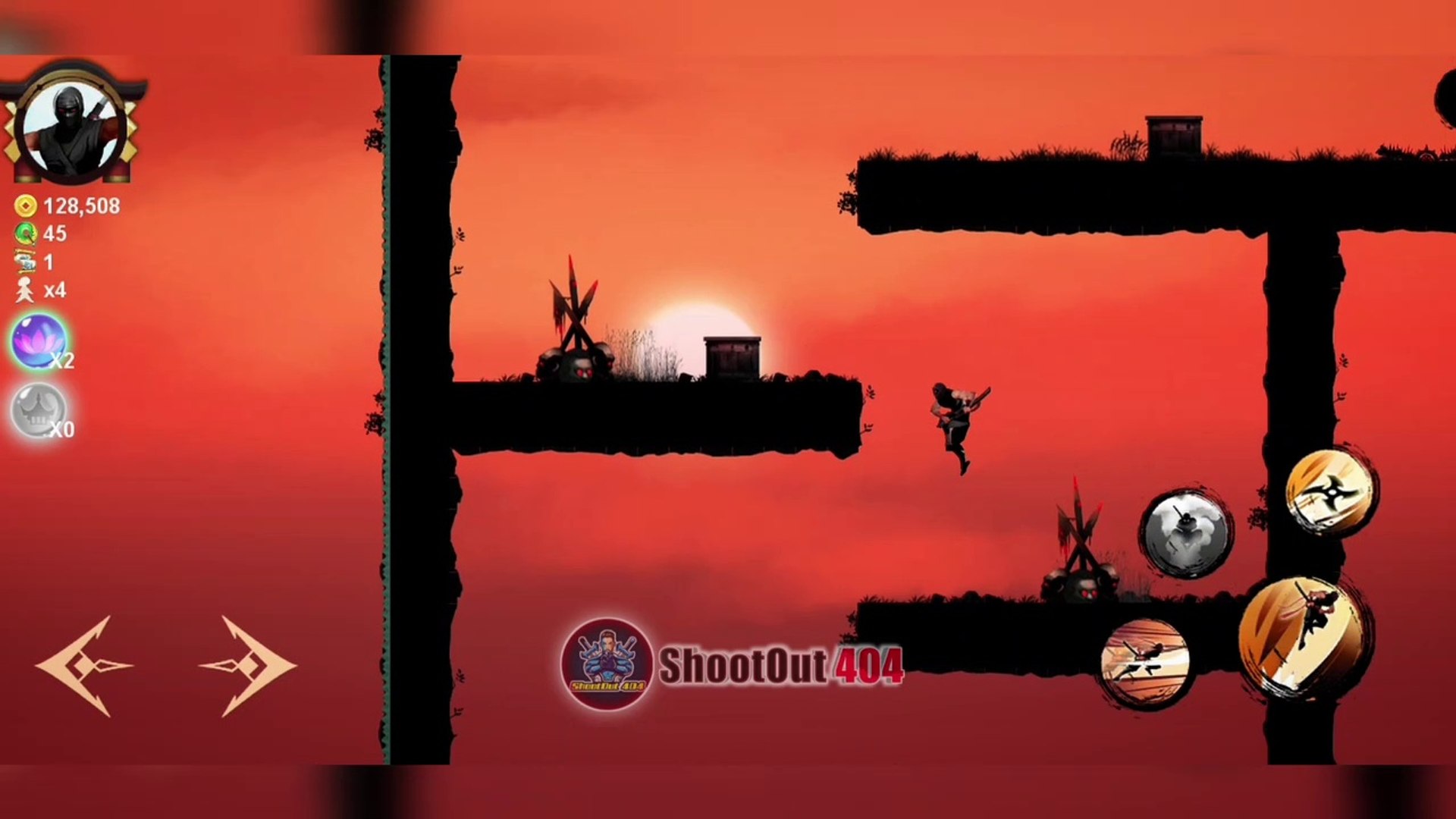 ⁣Zone-2, Level 1-5 // Ninja Warrior 2 Gameplay⚔️ // New Updated Map // ShootOut 404 Gameplay |