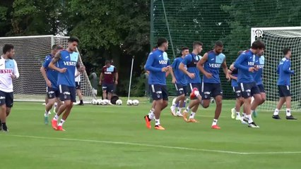 KRANJ - Trabzonspor Slovenya'daki hazırlıklarını sürdürüyor