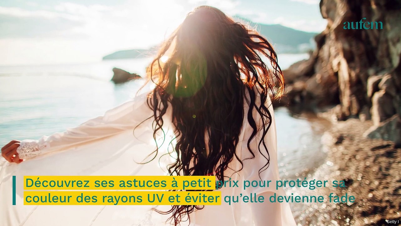 Cheveux colorés : l’astuce géniale et pas chère d’un coiffeur pour protéger sa couleur l’été