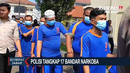 Berusah Kabur, Bandar Ganja Di Karawang Ditembak Polisi