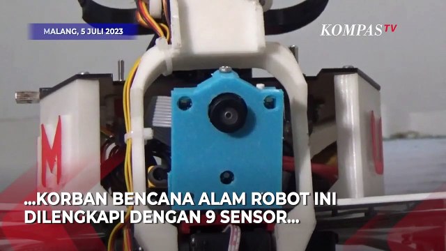 Melihat Canggihnya Inovasi Robot SAR Buatan Mahasiswa Malang
