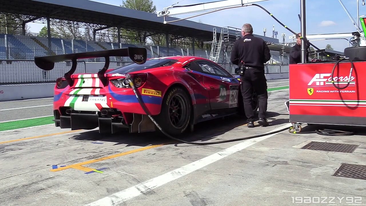 [3D Binaural Audio] Monza's Pit Lane Ambience Sounds- Wheel Guns, Air Jacks, Pit Exits & More!