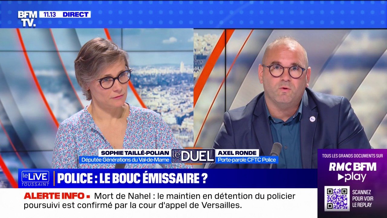 "Fonctionnaire de police est une des professions les plus surveillées et les plus sanctionnées" affirme Axel Ronde, porte-parole CFTC Police