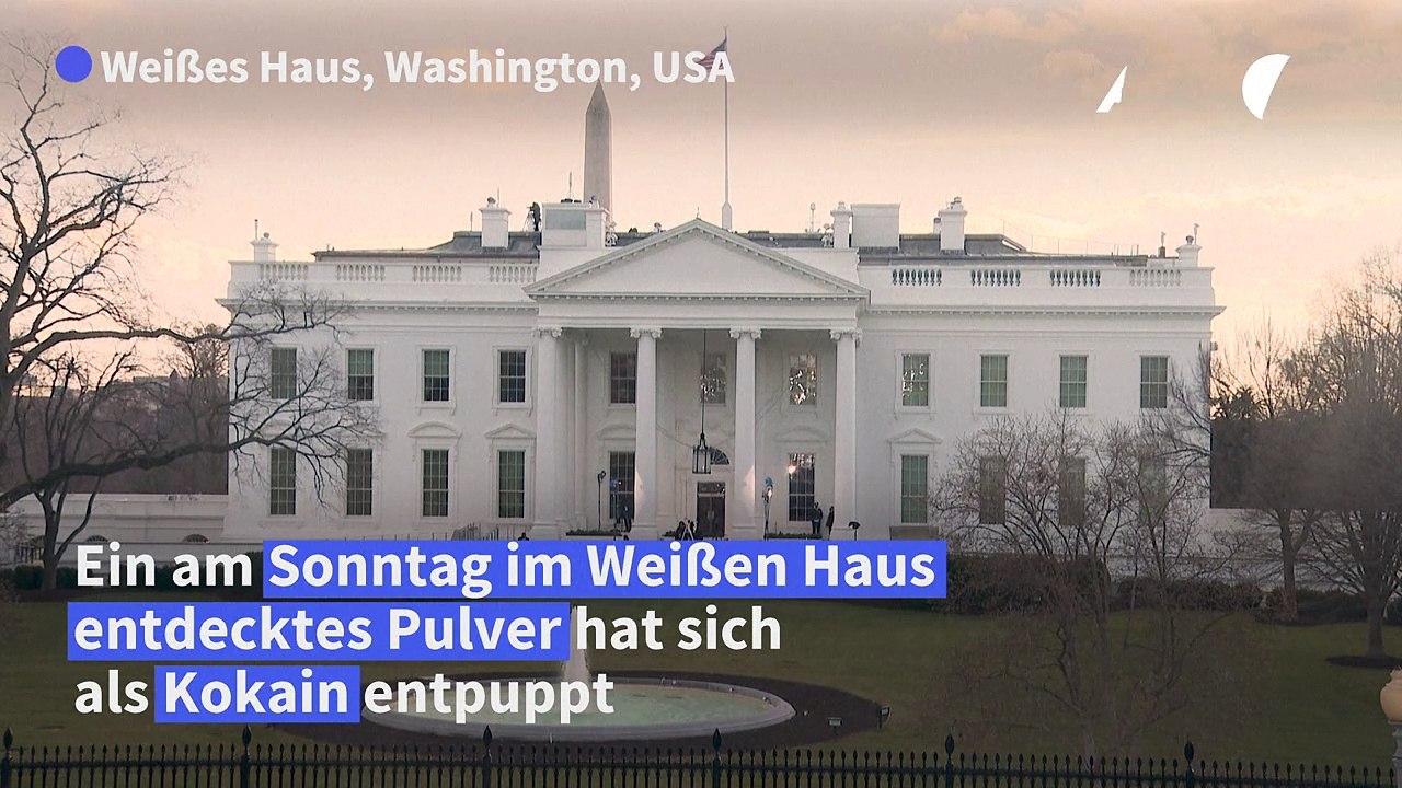 Weißes Haus bestätigt Kokain-Fund