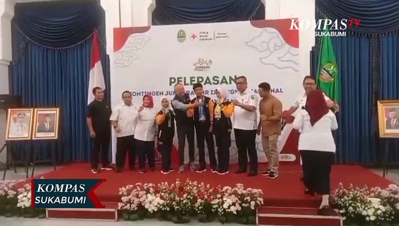 Pelepasan Kontingen Jabar Menuju Jumbara PMR IX