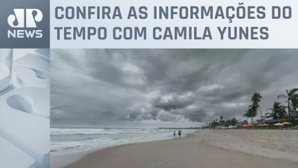 Chuva persiste no litoral do Nordeste | Previsão do Tempo