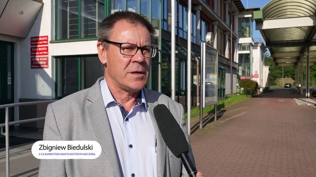 Gazeta Lubuska. Kostrzyn nad Odrą. Uszkodzony most nad Odrą