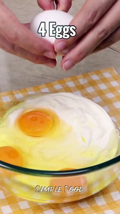 Ingredients cake!  No sugar and no flour! Cake in 2 minutes