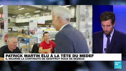 Patrick Martin élu à la tête du Medef : il incarne la continuité de Geoffroy Roux de Bézieux