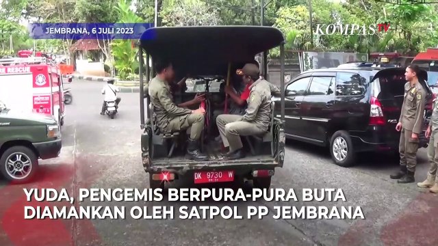 Pengemis Mengaku Buta saat Diperiksa Dokter Gelagatnya Bikin Geleng Kepala
