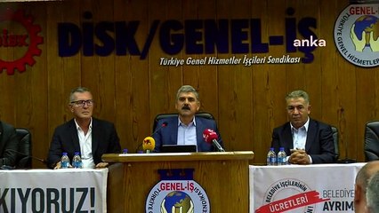 Genel İş Sendikası Genel Başkanı Remzi Çalışkan: "11 Temmuz'da Tüm İş Yerlerinde İş Bırakıyoruz. Talebimiz Eşitlik ve İnsanca Yaşayacak Bir Ücrettir"