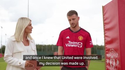 'I feel at home' - Mount joins Manchester United