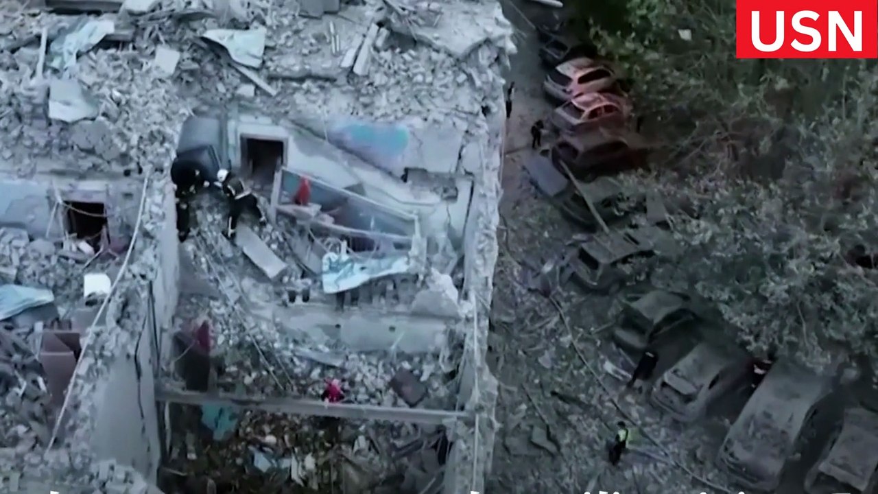 Latest in Ukraine Russian Attack Hits Lviv Apartment Building, Killing Four video