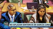 Fiscalía de EU pide rechaza petición para aplazar sentencia contra García Luna