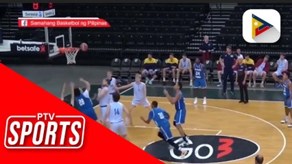 Gilas Pilipinas saludo sa Ukrainian basketball team