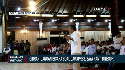 Gibran Tegas Bantah Wacana Maju Cawapres, Tapi Beri Isyarat Maju Pilgub Jateng