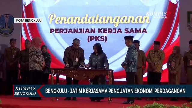 Bengkulu - Jatim Kerjasama Penguatan Ekonomi Perdagangan