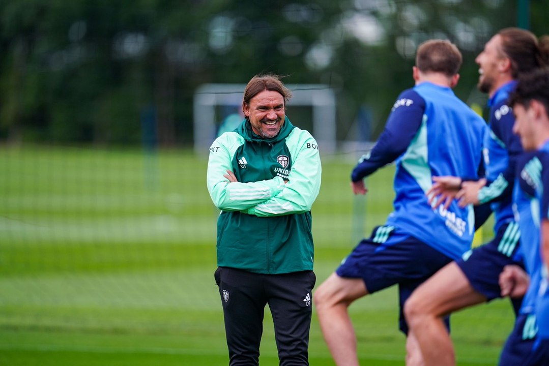 Meeting Daniel Farke for the first time