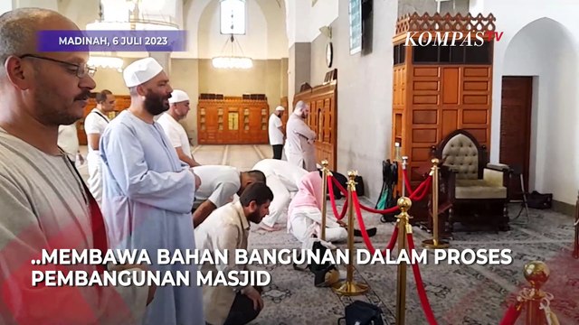 Menilik Masjid Quba di Madinah, Puan Maharani Bertemu Pekerja Asal Indonesia