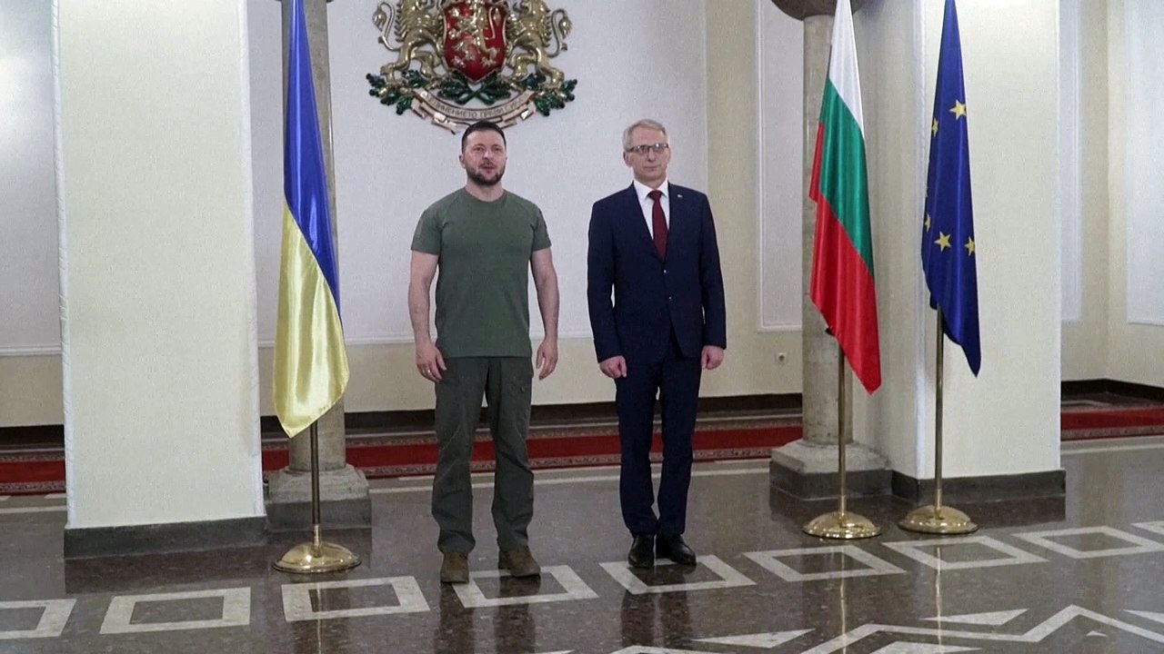 Selenskyj zu Besuch in Bulgarien