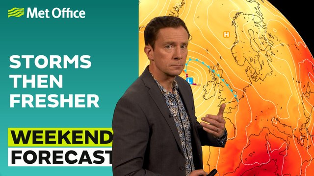 Weekend Weather 06/07/2023 – Big storms on Saturday - Met Office UK Forecast