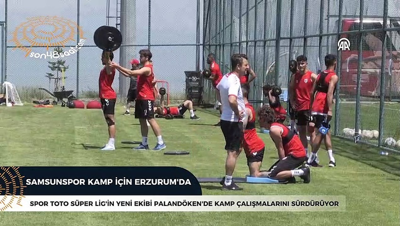 Samsunspor yeni sezona Palandöken'de hazırlanıyor