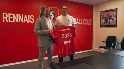 Les premiers mots de Gauthier Gallon , nouveau gardien Rouge et Noir