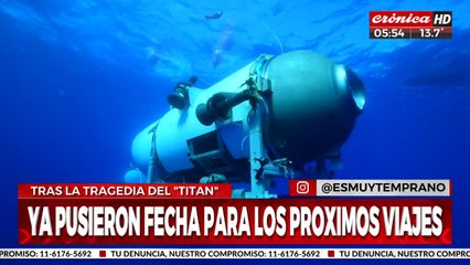 OceanGate: tras la tragedia, ofrecen nuevas visitas al Titanic