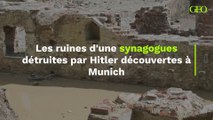 Les ruines d'une synagogues détruites par Hitler découvertes à Munich
