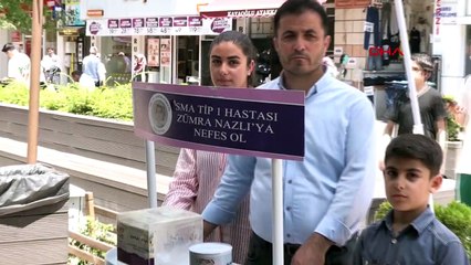 Deprem ve kaza sonucu SMA hastası Zümra Nazlı yaşam savaşı veriyor