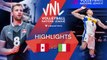 Italy Vs Canada Highlights Men Volleyball Nations League 2023