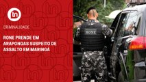 Rone prende em Arapongas suspeito de assalto em Maringá
