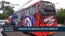 Juragan 99 Hibahkan Bus Ke Arema FC