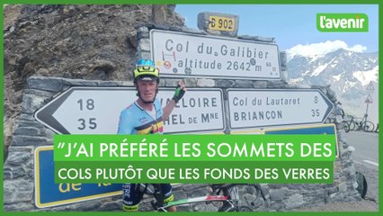 Ludovic Altruy s'est sorti de l'alcool grâce au vélo