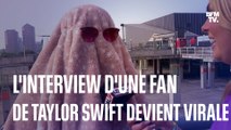 L’interview de cette fan de Taylor Swift cachée sous une couverture devient virale