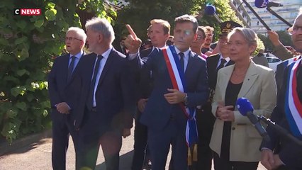 Élisabeth Borne à Lisieux, lieu de violences urbaines