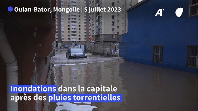 Mongolie: des inondations dévastent la capitale après des pluies torrentielles